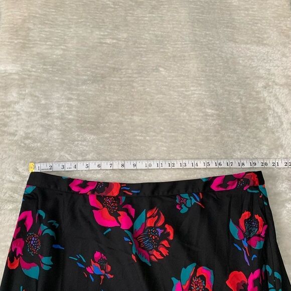 New J Crew Womens A Line Floral Print Skirt Size XXL NWT - Picture 5 of 6